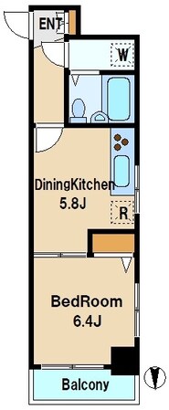 リモージュ南台の物件間取画像